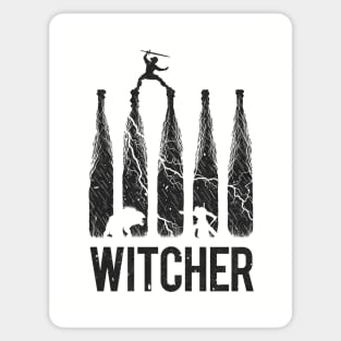 The Witcher - title silhouette (W) Sticker